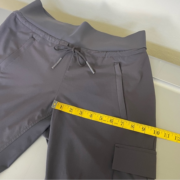 ATHLETA Women's Gray Sutton Jogger Pull On Cargo Athleisure Travel Pants Size 4 - Picture 12 of 15